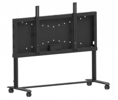 Productimage VST-MS - schwarz -Displayständer mit motorischer Höhenverstellung geeignet für Displays bis 110"