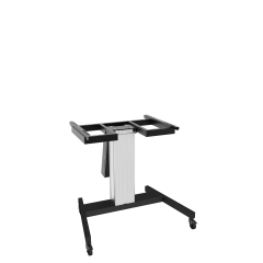 Productimage Motorized mobile height and tilt adjustable monitor stand, 50 cm of vertical travel