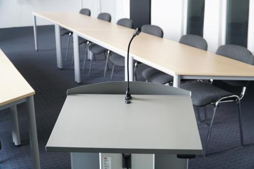 Product image Accessories lectern - "Cutout for gooseneck microphone". 83600137