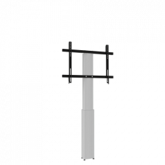 Productimage Electrically height-adjustable TV and monitor wall mount, Lite series with 50 cm stroke, incl. collision protection