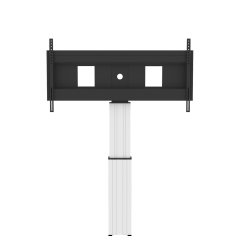 Productimage Electrically height-adjustable XL monitor wall mount, 50 cm stroke, incl. collision protection